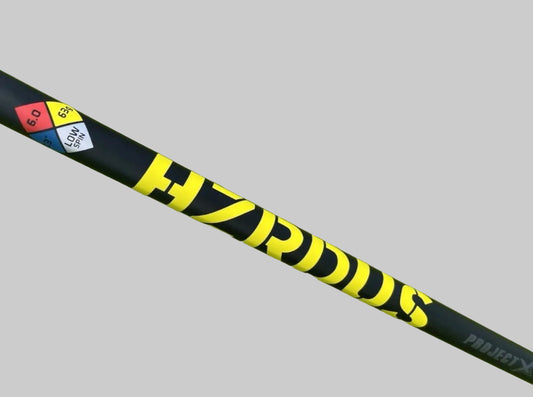 Project X HZRDUS YELLOW Driver Shaft. 6.0 Stiff Flex. 63g. CHOOSE ADAPTER.